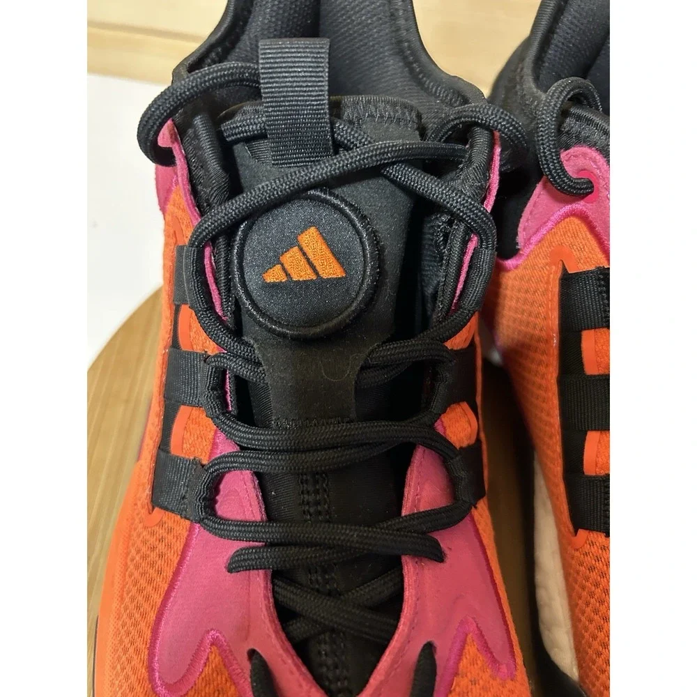 adidas BYW SELECT SHOES Men's Sz 12.5 Black/Orange/Magenta IG4936